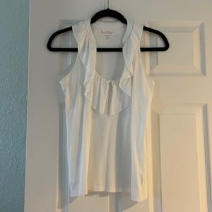 Lilly Pulitzer Ruffle top Size Small